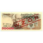 PRL, 50.000 złotych 1993, seria A, WZÓR 0954*
