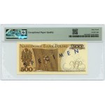 PRL, 500 złotych 1974, seria K, WZÓR 1349*, PMG 67 EPQ