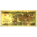 PRL, 50 złotych 1988, seria GB, WZÓR 0740*, PMG 66 EPQ