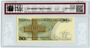 People's Republic of Poland, 50 gold 1975, F series, PCG 66 EPQ