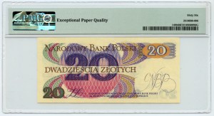People's Republic of Poland, 20 gold 1982, AU series, PMG 66 EPQ