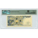 PRL, 1000 złotych 1982, seria DK, PMG 67 EPQ