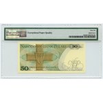PRL, 50 złotych 1975, seria BR, PMG 66 EPQ