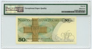 People's Republic of Poland, 50 gold 1975, BR series, PMG 66 EPQ