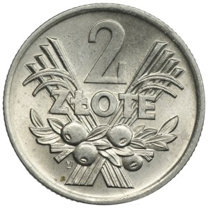 PRL, 2 zloty 1974, Berries