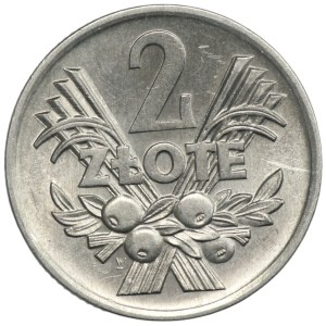 PRL, 2 zloty 1973, Berries