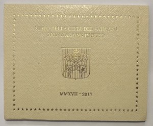Vatican City, 2017 Euro coin set, Pontificate of Pope Francis