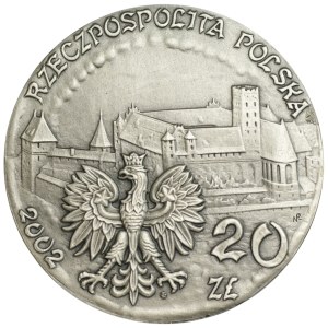 III RP, 20 złotych 2002, Zamek w Malborku