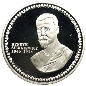 Medal, Henryk Sienkiewicz, Quo Vadis Nobel 1905, Ag 925