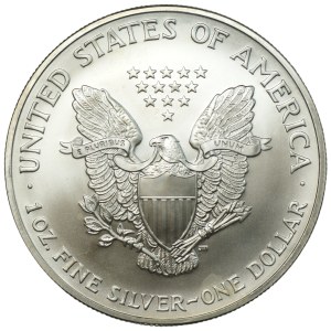 USA, 1 dollar 2004, Ronald Reagan, Ag 999