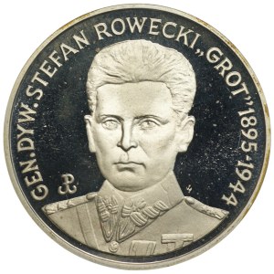 III RP, 200,000 zlotys 1990, Stefan Rowecki 
