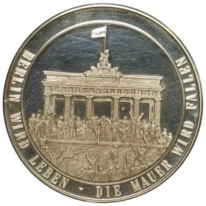 Germany, medal, 750 years of Berlin, Ag 999