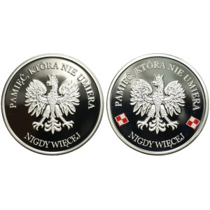 Polska, Ku Pamięci i Przestrodze, Katyń 1940, Smoleńsk 2010, zestaw 2 sztuk