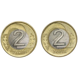 III RP, 2 złote 1994, zestaw 2 sztuk