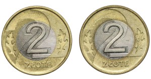 Third Republic, 2 gold 1994, set of 2 pieces