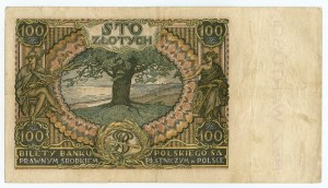 100 zloty 1934, AI series, false overprint MODEL