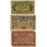 Rosja, set 12 banknotów, 1918-1921