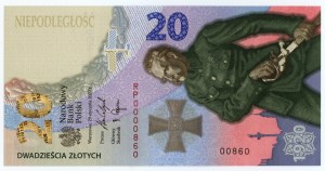 III RP, 20 gold 2020, Battle of Warsaw 1920, LOW NUMBER RP0000860