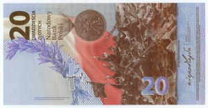III RP, 20 gold 2020, Battle of Warsaw 1920, LOW NUMBER RP0000626