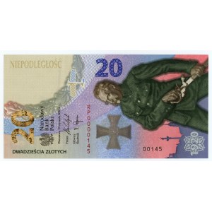 III RP, 20 złotych 2020, Bitwa Warszawska 1920, NISKI NUMER RP0000145