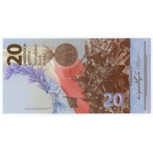III RP, 20 złotych 2020, Bitwa Warszawska 1920, NISKI NUMER RP0028143