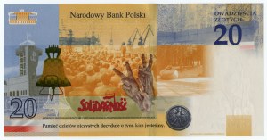 Third Republic, 20 zloty 2021, Lech Kaczynski, CURRENT NUMBER LK0037973