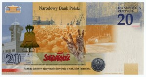 Third Republic, 20 zloty 2021, Lech Kaczynski, LOW NUMBER LK0005460