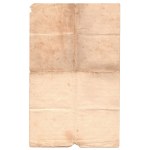 Pismo urzędowe z 1903 r. , Konstantynopol, akt notarialny nr 744