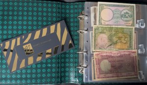 ALBUM of world banknotes - Asia from Vietnam to Yemen