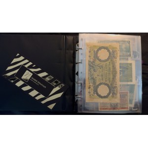 ALBUM banknoty świata - Europa - Albania, Belgia, Białoruś, Czechy i Morawy, Bośnia i Hercegowina, Bułgaria, Cypr, Czechosłowacja, Dania
