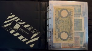 ALBUM of world banknotes - Europe - Albania, Belgium, Belarus, Czech Republic and Moravia, Bosnia and Herzegovina, Bulgaria, Cyprus, Czechoslovakia, Denmark