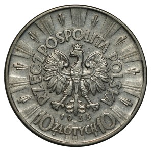 II RP, 10 zloty 1935, Józef Piłsudski