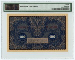 100 Polish marks 1919, IE Series N, PMG 66 EPQ