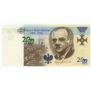 PWPW, Matuszewski + folder emisyjny
