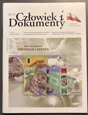 PWPW, Man and Documents No. 72, KURZ PWPW, Cheetah test bill