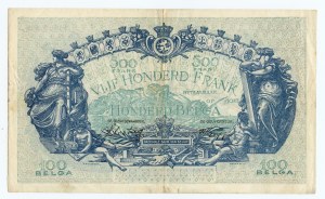 Belgium, 500 francs 1938