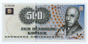 Denmark, 500 kroner 2000