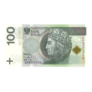 III RP - 100 złotych 2018 - seria EP