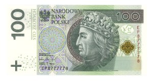 III RP - 100 gold 2018 - EP series