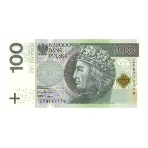 III RP - 100 złotych 2018 - seria EP