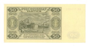 PRL, 50 zloty 1948, DM series