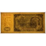 50 złotych 1948, seria DM