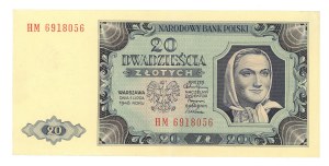 20 gold 1948, HM series