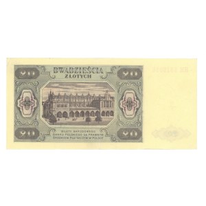 20 złotych 1948, seria HM