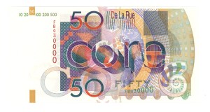 50 Core 2001, De La Rue, FB030000
