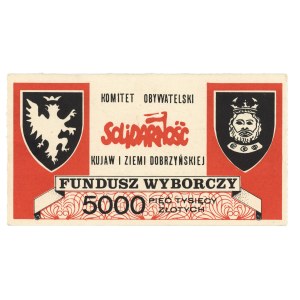 Solidarność, Komitet Obywatelski, Fundusz Wyborczy, 5000 złotych