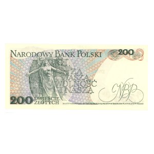 PRL, 200 złotych 1986, seria DU