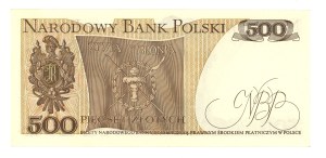 People's Republic of Poland, 500 gold 1979, BS series