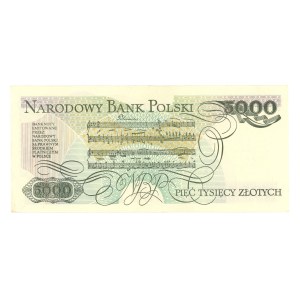 PRL, 5000 złotych 1982, seria CB