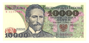 PRL, 10,000 zloty 1987, series B